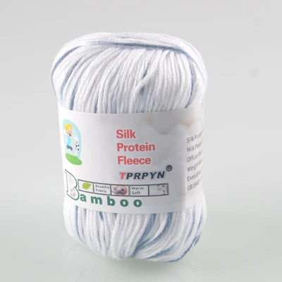 900 white camou TPRPYN 1 шт = 50 г Смешанная шерстяная пряжа для вязания кукольный свитер Красивая пряжа нами - Цвет: 900 white camou