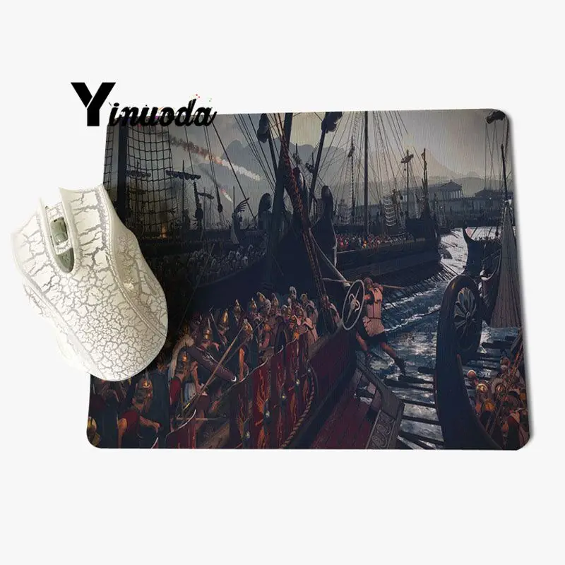 Yinuoda toall War Rome II, настраиваемый игровой коврик для мыши для ноутбука, размер для 18x22x0,2 см, игровые коврики для мыши