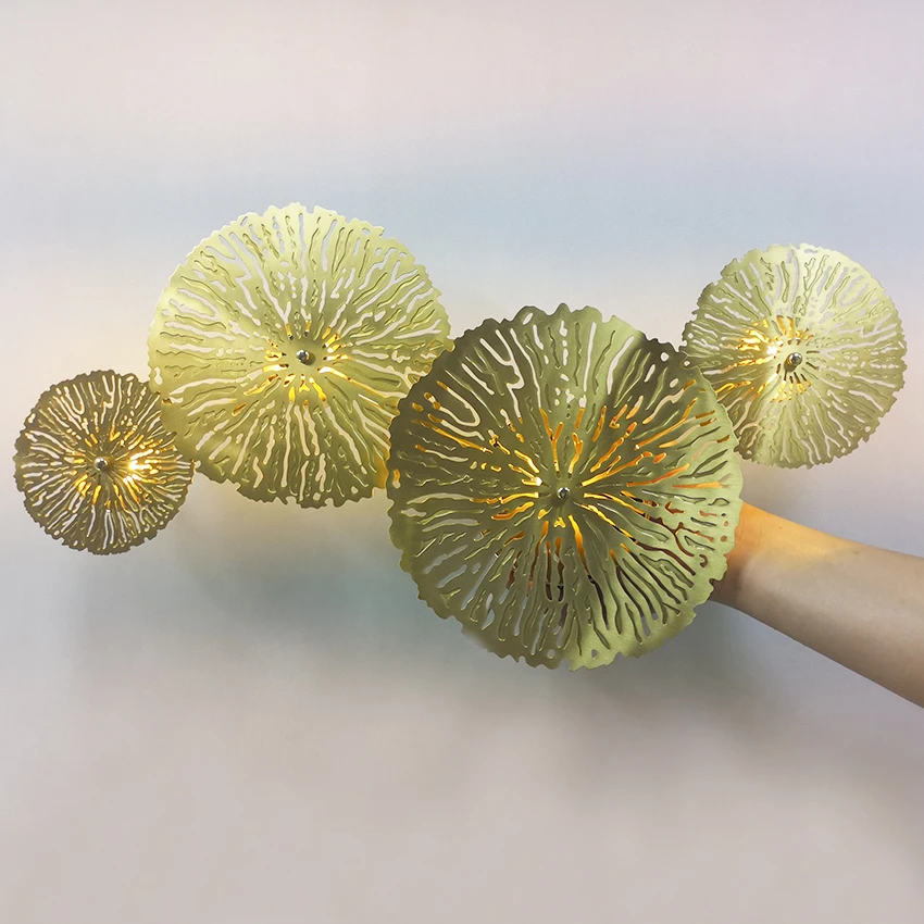 Современный светодиодный настенный светильник все медные настенные бра для