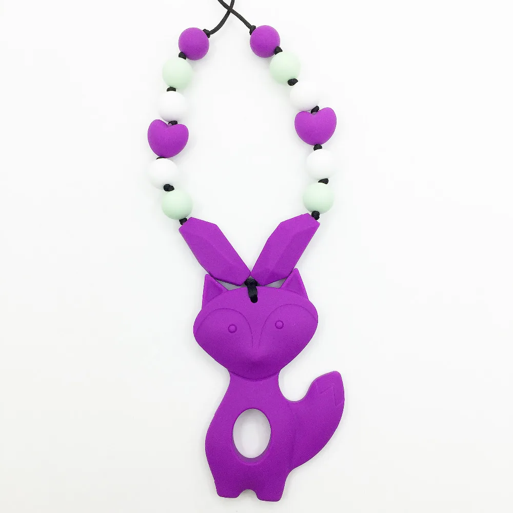 Силиконовое ожерелье для прорезывания зубов/подвеска очень большая игрушка