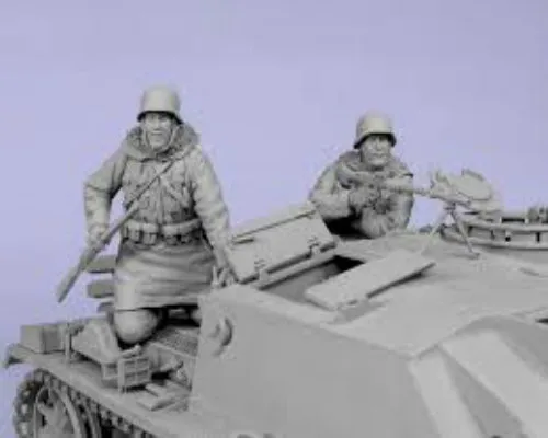 1:35 два солдата готовы к атаке|german soldier|soldier german |