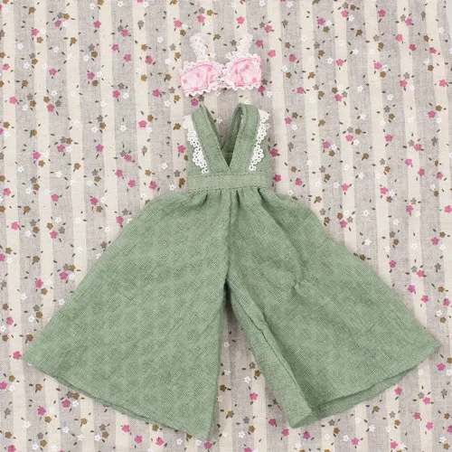 Blyth doll ледяное платье фиолетовые брюки бюстгальтер сексуальные наряды - Цвет: green