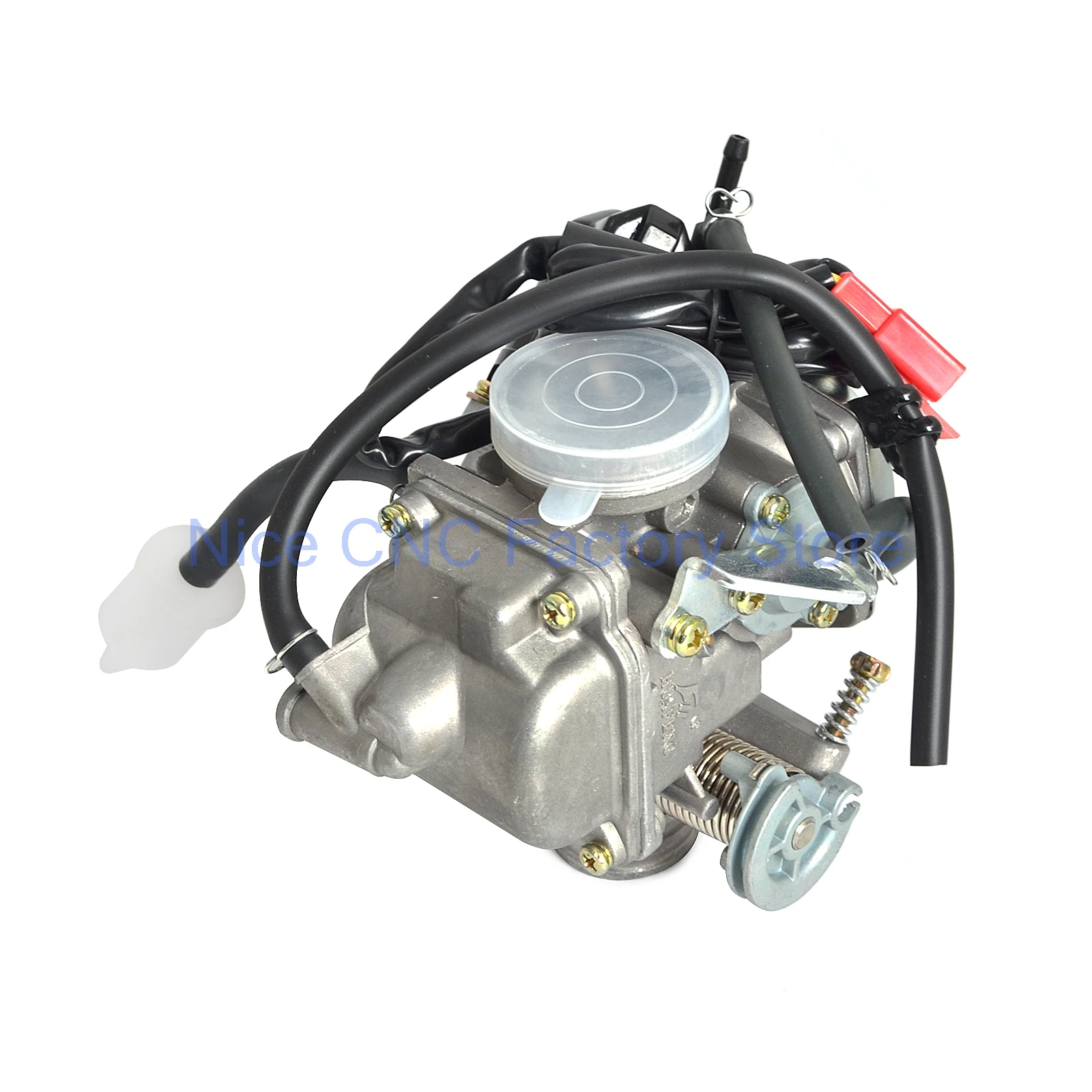 Карбюратор KUNFU 24 мм для GY6 125cc 150cc ATV картинга мопеда и скутера|carburetor 24mm|24mm carburetor125cc