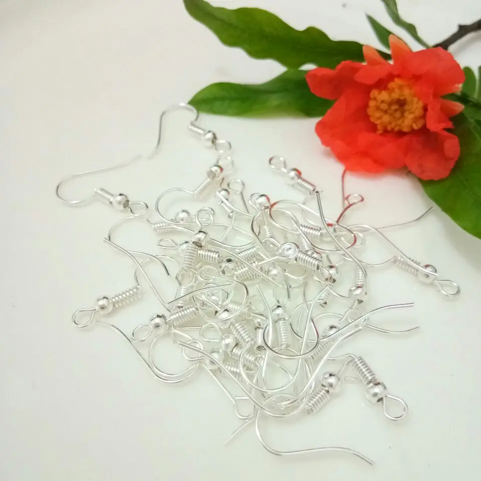 Лидер продаж 100 шт. Модные Позолоченные/серебряные/бронзовые серьги крючки