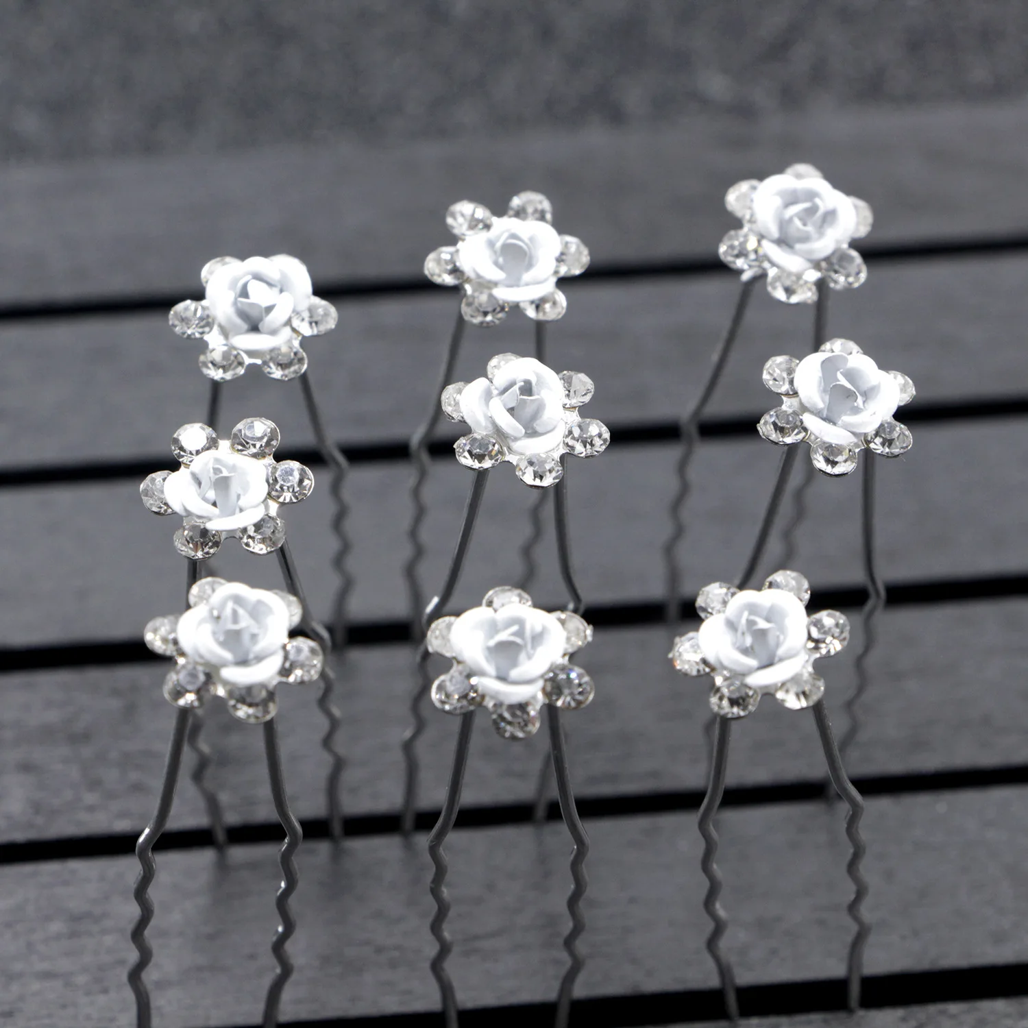 Свадебная фотостудия невесты с аксессуарами для макияжа цветок розы u образный