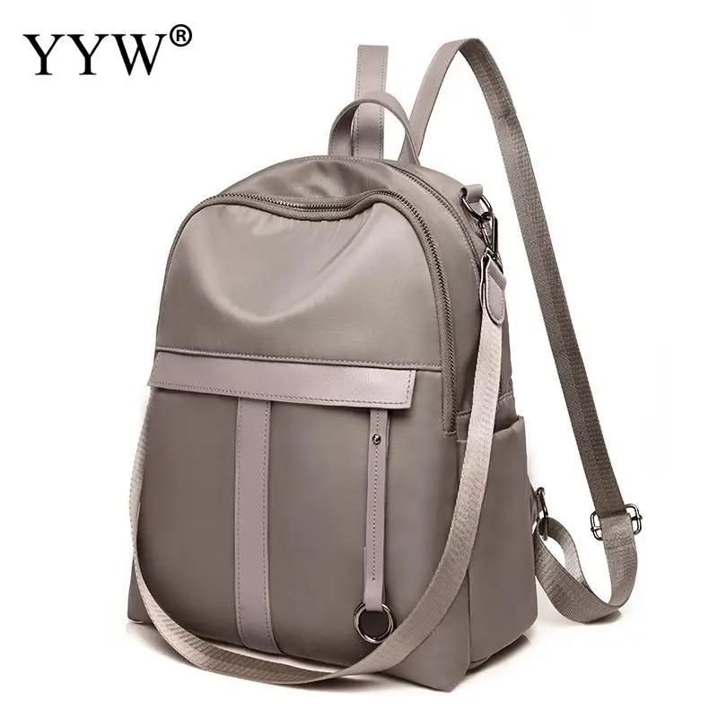 Нейлоновый винтажный рюкзак для женщин вместительная Повседневная сумка