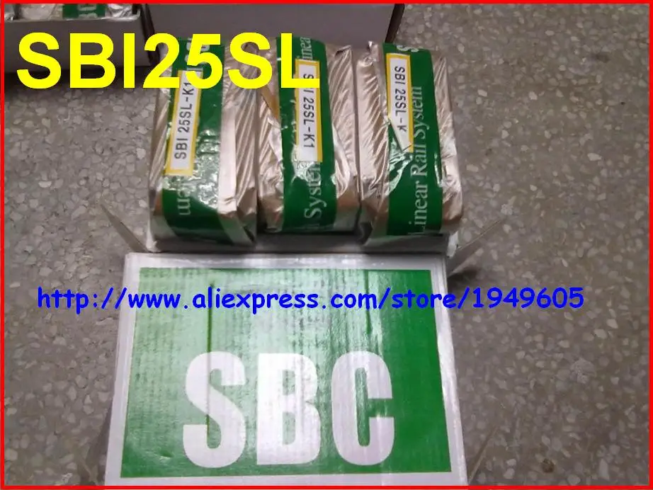 Корея SBC линейный направляющий слайдер SBI25SL подшипник перевозки|linear guide slider|linear