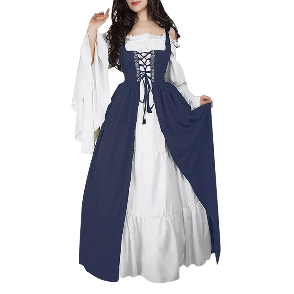 JAYCOSIN, женское платье, Vestidos Verano, бандажный корсет, Средневековый Ренессанс, винтажные платья, квадратный воротник, вечерние, Клубные, элегантные