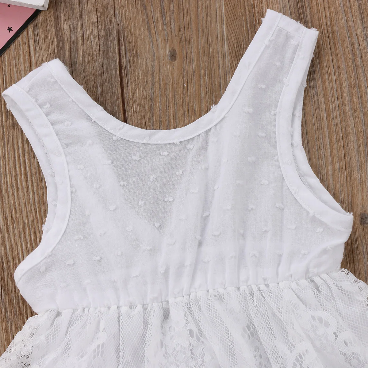 Комбинезон для новорожденных без рукавов с кружевом|girls sleeveless bodysuits|baby girl