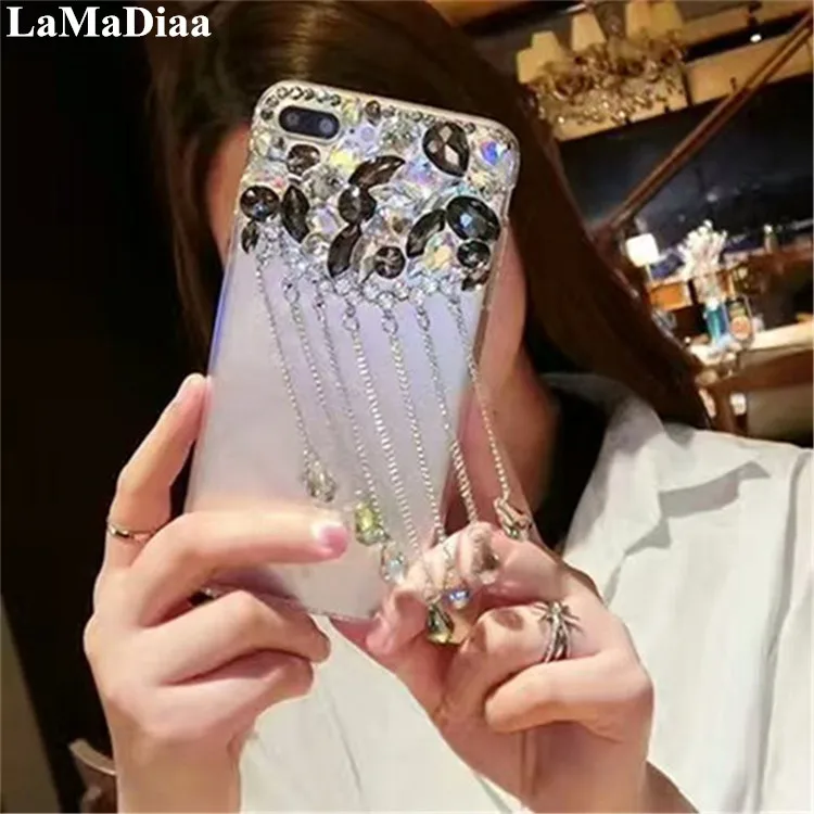 LaMaDiaa для SamsungS6 S7 S8 S9 S10 S20 S21 плюс Note8 9 10 20 Чехол Для Телефона класса Люкс с