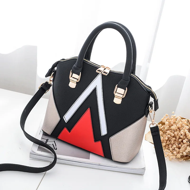 Модная женская сумка цветная в виде ракушки на одно плечо для отдыха модная |