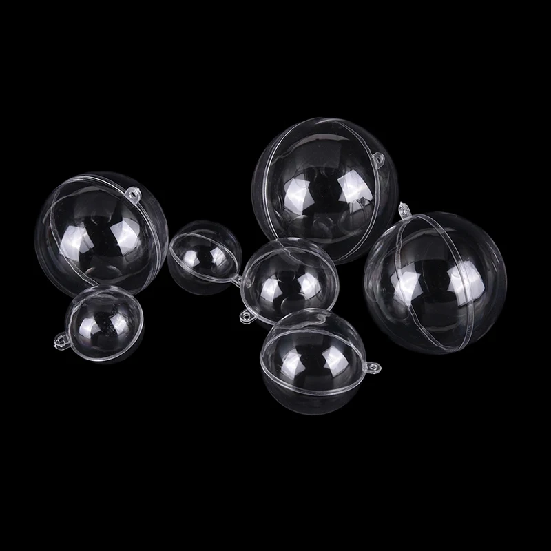 Прозрачный пластиковый вечный цветок полый шар Рождественская коробка для