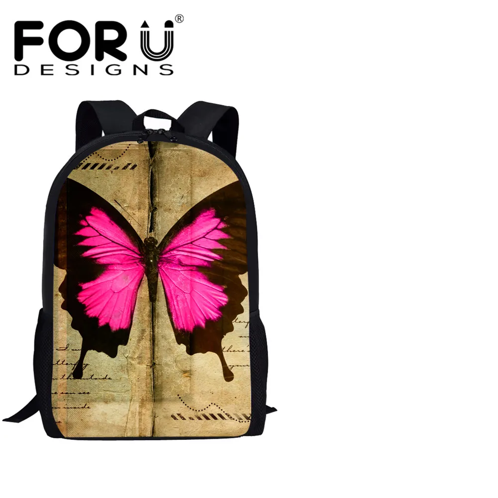 FORUDESIGNS/комплект детской школьной сумки для мальчиков и девочек с 3D рисунком