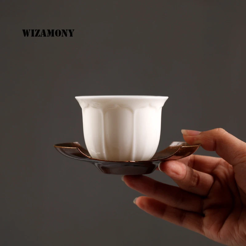 1 шт. креативный поднос из красной меди для чая 6 видов|tea accessories|tea decordecorative cup |