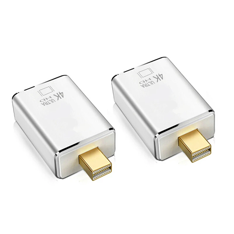 HDMI адаптер Mini DisplayPort адаптер 4K* 2K кабель конвертер AV 1080P Mini DP штекер HDMI Женский адаптер