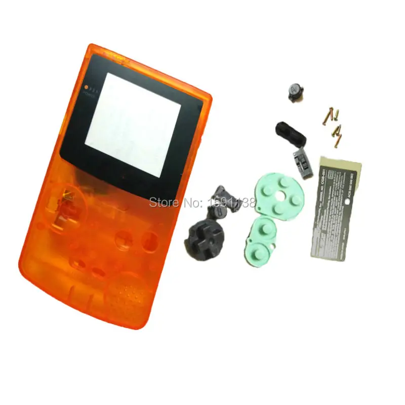 Брендовый прозрачный оранжевый чехол-накладка с логотипом для Ретро