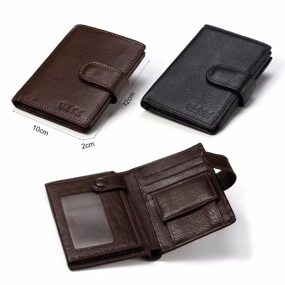 GZCZ для мужчин пояса из натуральной кожи женские кошельки с держателем монет