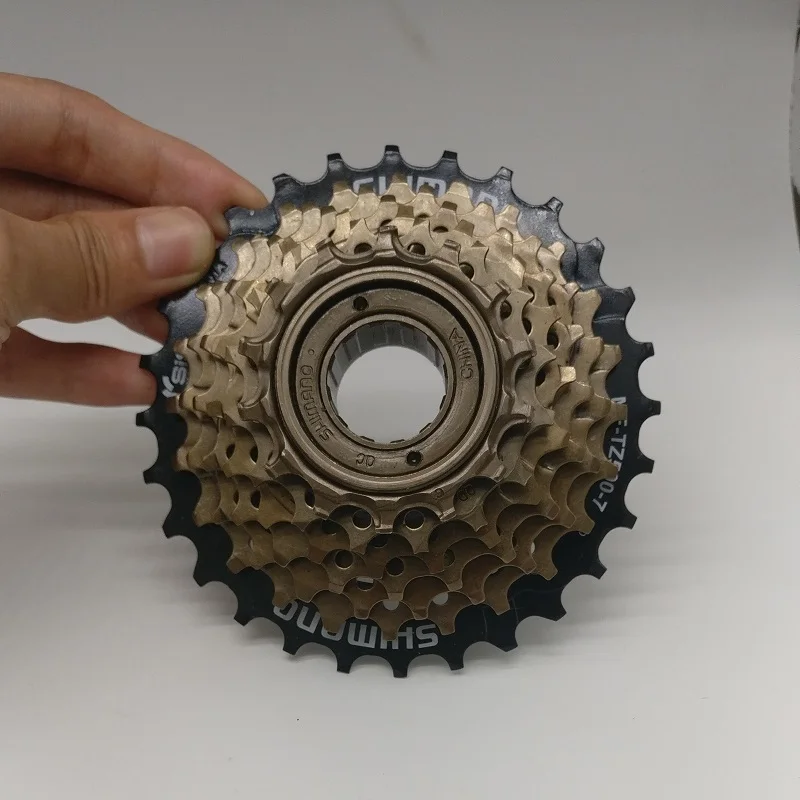 Для shimano MF-TZ21 7 скоростная кассета свободного хода велосипеда 14-28T для MTB шоссейного велосипеда 7-скоростная кассета Аксессуары для велосипеда