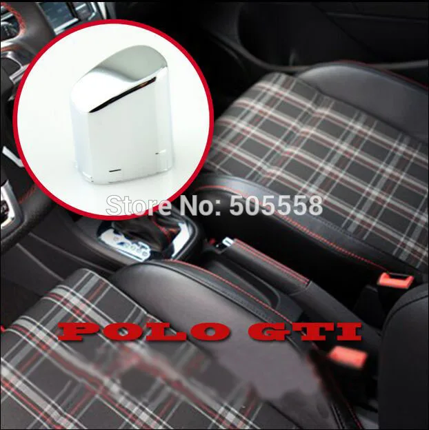 Хромированная кнопка ручного тормоза крышка для VW NEW POLO CROSS GTI 6RD 711 333 A