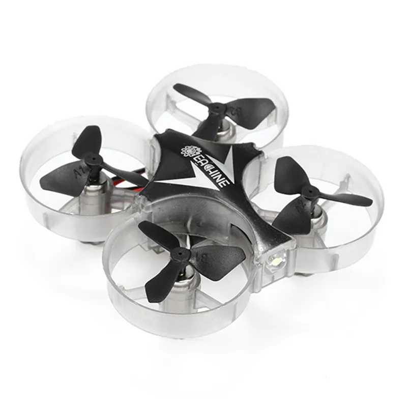 Высокое качество Eachine E012 Мини 2,4G 4CH 6 оси Безголовый режим светодиодный светильник RC Quadcopter RTF мини-Дрон черного, желтого цвета