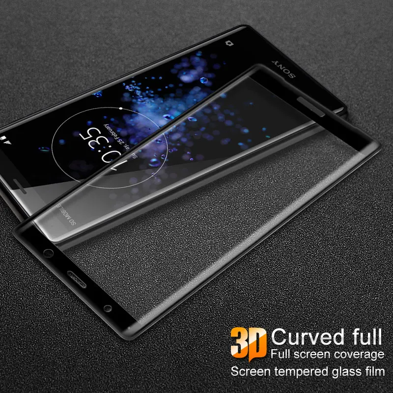 Закаленное 3d стекло IMAK защитная пленка с закругленными краями для Sony Xperia XZ Premium X