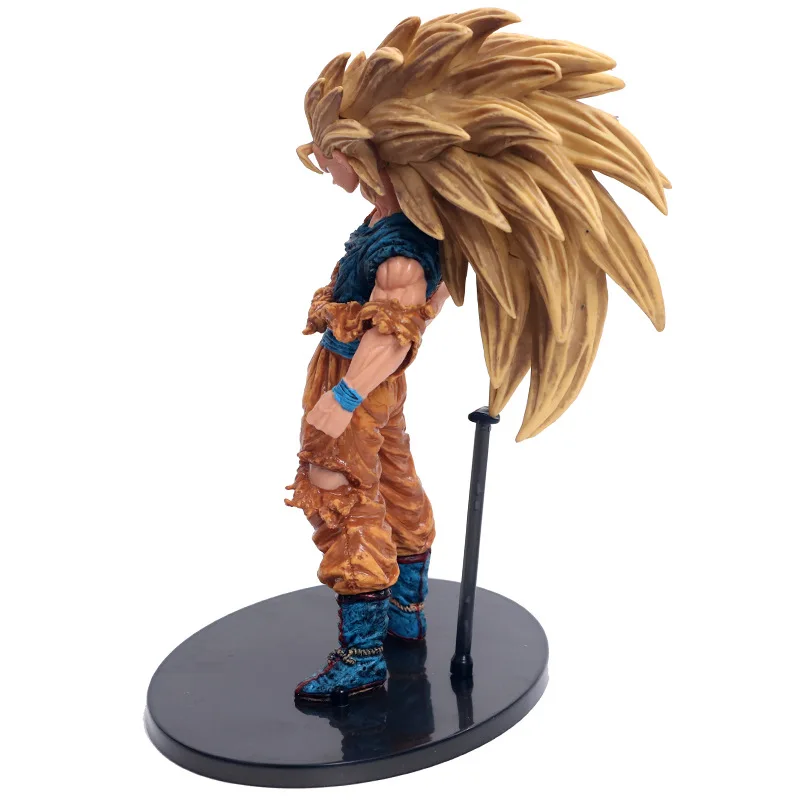 Аниме Dragon Ball Z Super Saiyan 3 Battle Damage Edition Son Goku экшн-фигурка DragonballKakarotto игрушки