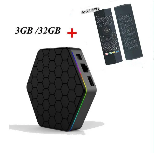 3GB 32GB MX3 T95Z Plus домашний Смарт ТВ приставка 2 ГБ/16 ГБ 3 Гб/32 ГБ ОЗУ RK3328 Восьмиядерный Android 7,1 медиаплеер 2,4G/5G WiFi BT4.0 4K HD телеприставка - Цвет: 3GB 32GB MX3