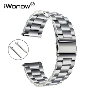 Ремешок быстросъемный из нержавеющей стали для Fossil Diesel DZ, мужской и женский мужской браслет для наручных часов, Браслет 18 мм 20 мм 22 мм 23 мм 24 мм