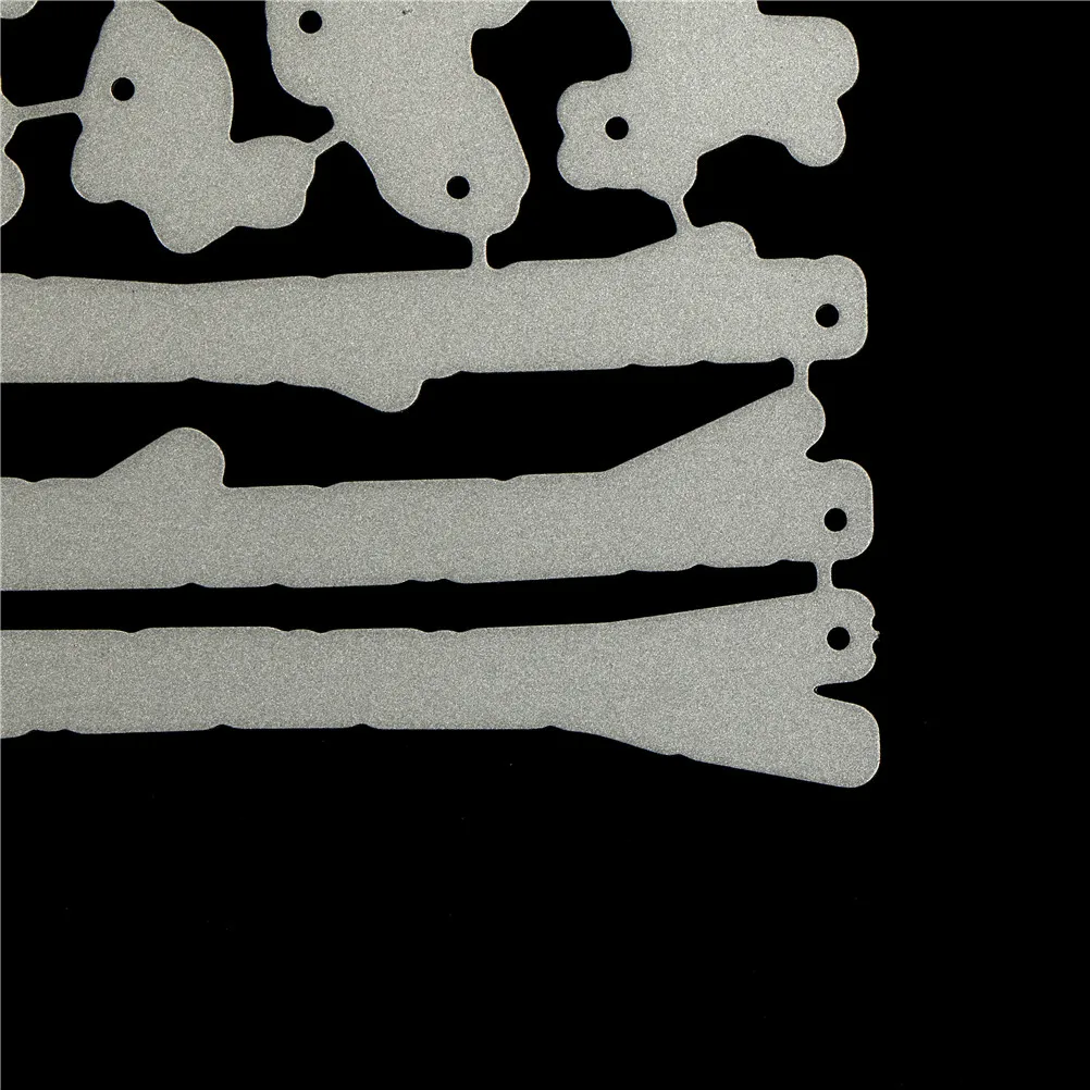 Лесной олень дерево комплект с принтом оленей трафарет металлический