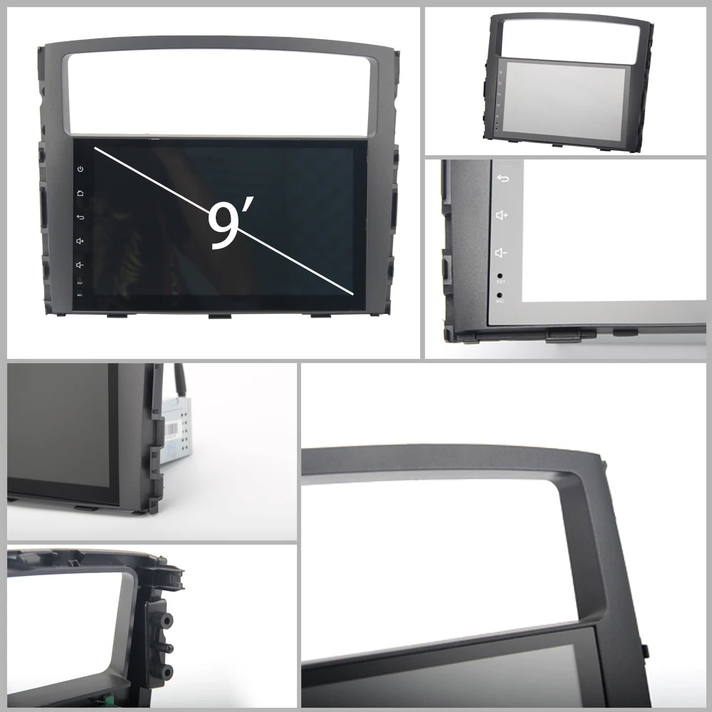 9 &quotAndroid 6 0 автомобиля gps плеер для Mitsubishi Pajero V97 V93 2006 2011 стерео с Octa Core 2 Гб
