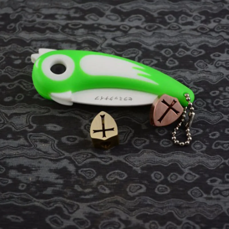 EDC латунные подвески крест Паракорд нож бусины гаджет Уличное оборудование для