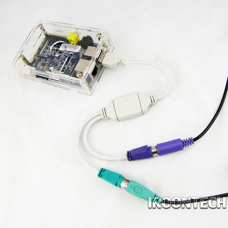 USB к PS/2 кабель клавиатуры и Мышь конвертер адаптер кабеля для Raspberry PI 3 модель B PI3 PI2