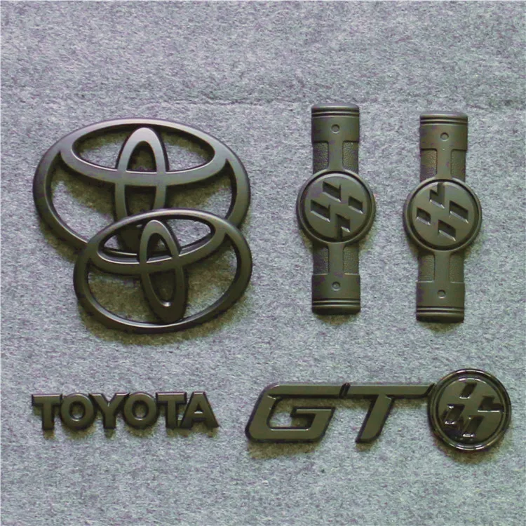 Мате птицы Toyota 86 модифицированный логотип автомобиля GT86 наклейки на хвост декоративные наклейки модификация автомобиля Азиатский черный классический цвет