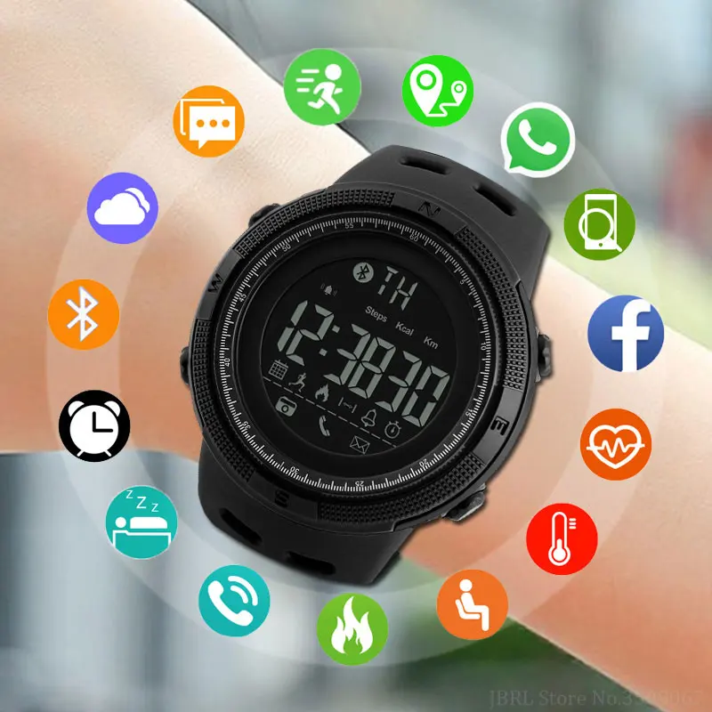 Fashion Sport Smart Watch Men Women Smartwatch For Android IOS Fitness Tracker Electronics Clock Waterproof Smart-watch | Электроника