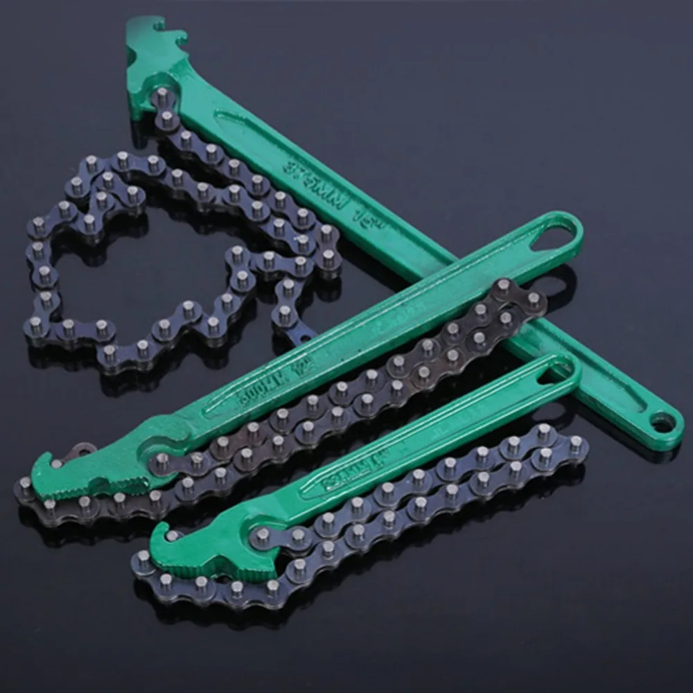 Dropshipping Chain Type Oil Filter Wrench Auto Tool Engine Box Spanner Fuel Removal Remover | Инструменты