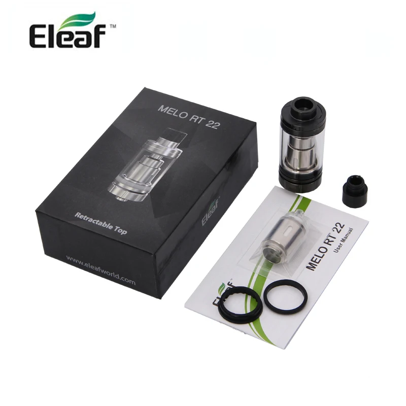 Акция Eleaf Melo RT 22/25 3 8/4 5 мл Топ наполняющий атомайзер eleaf ijust s vape испаритель 2sigaretta