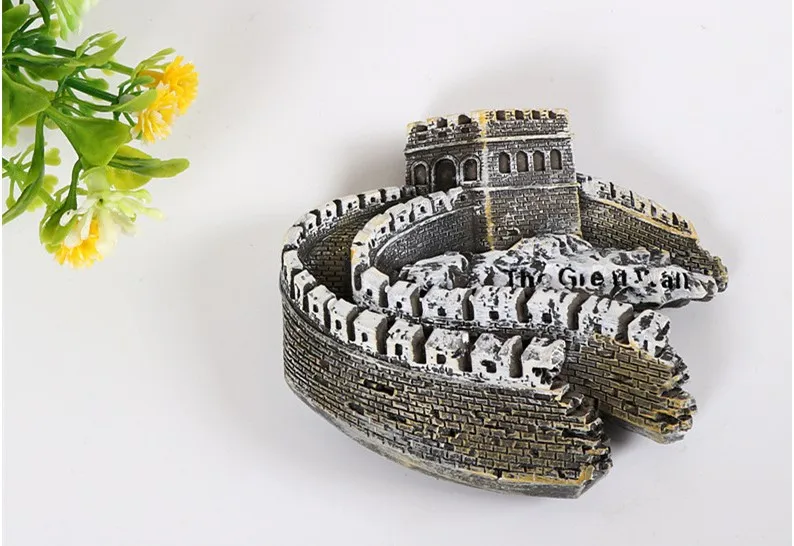 3D китайские характеристики ветра Пекина туризма Магнитный полимерный магнит городской холодильник магнитная паста украшения подарки