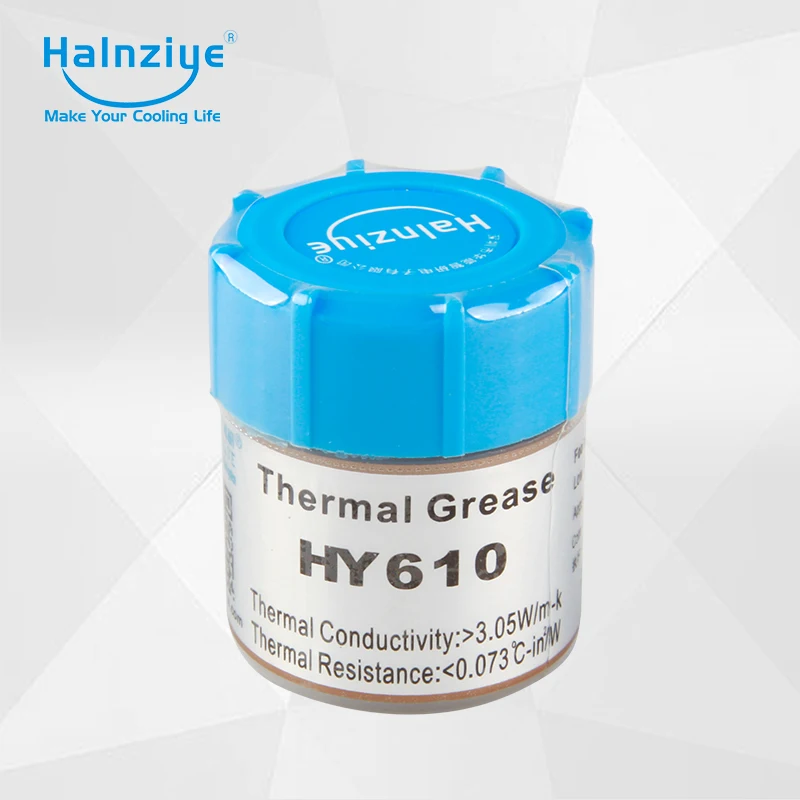 HALNZIYE HY410 HY510 HY610 HY710 HY810 HY880 процессор GPU охлаждающий охладитель Радиатор термопаста композитная смазка кремнезема
