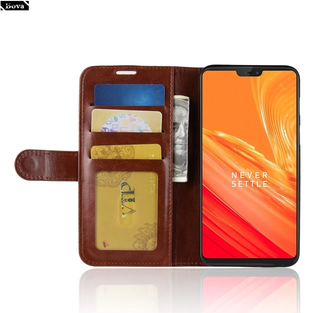Защитный чехол книжка из ПУ кожи для OnePlus 5 5T 6T 7 7T 8 Pro|Бамперы| |