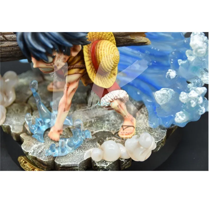 9 &quotЦельная статуя соломенная шляпа Пираты бюст Обезьяна D. Luffy полноразмерный