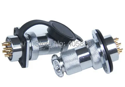 

12pins авиационный штекер дискового типа 25mm GX25