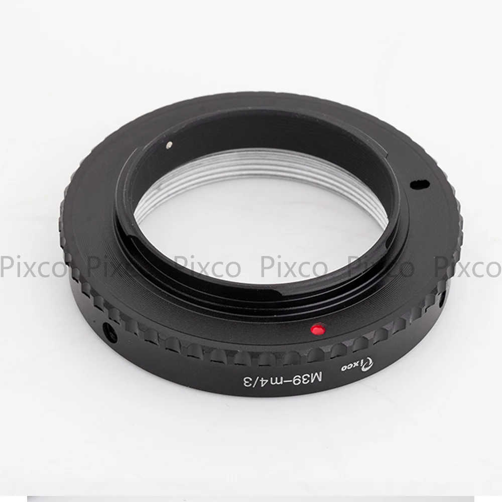 Адаптер для объектива M39-M4/3 подходит фотоаппарата Φ Micro Four Thirds 010161 | Электроника