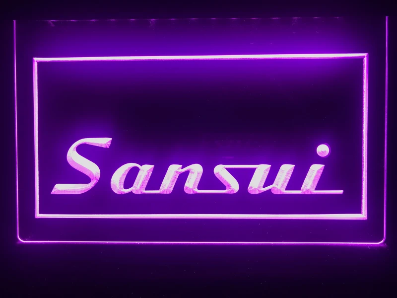 K153 Sansui домашний кинотеатр аудио система светодиодный неоновый светильник знак