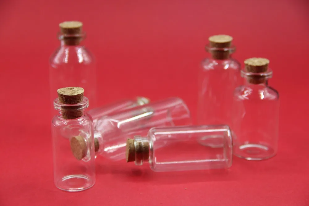 100pcs 30*55mm 23ml glass bottle drift bottles message vial Christmas gift wedding decor jar jewelry pendant DIY | Украшения и