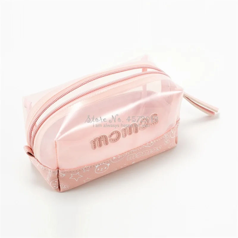 Модная Портативная сумка для макияжа прозрачный дизайн чехол ручной клади