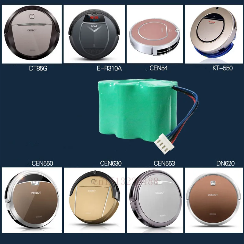 Аккумулятор для пылесоса Ecovacs deebot TBD 71 710 720 730 760 CEN530 CEN630 CEN680 3500 мАч 6 в|battery for
