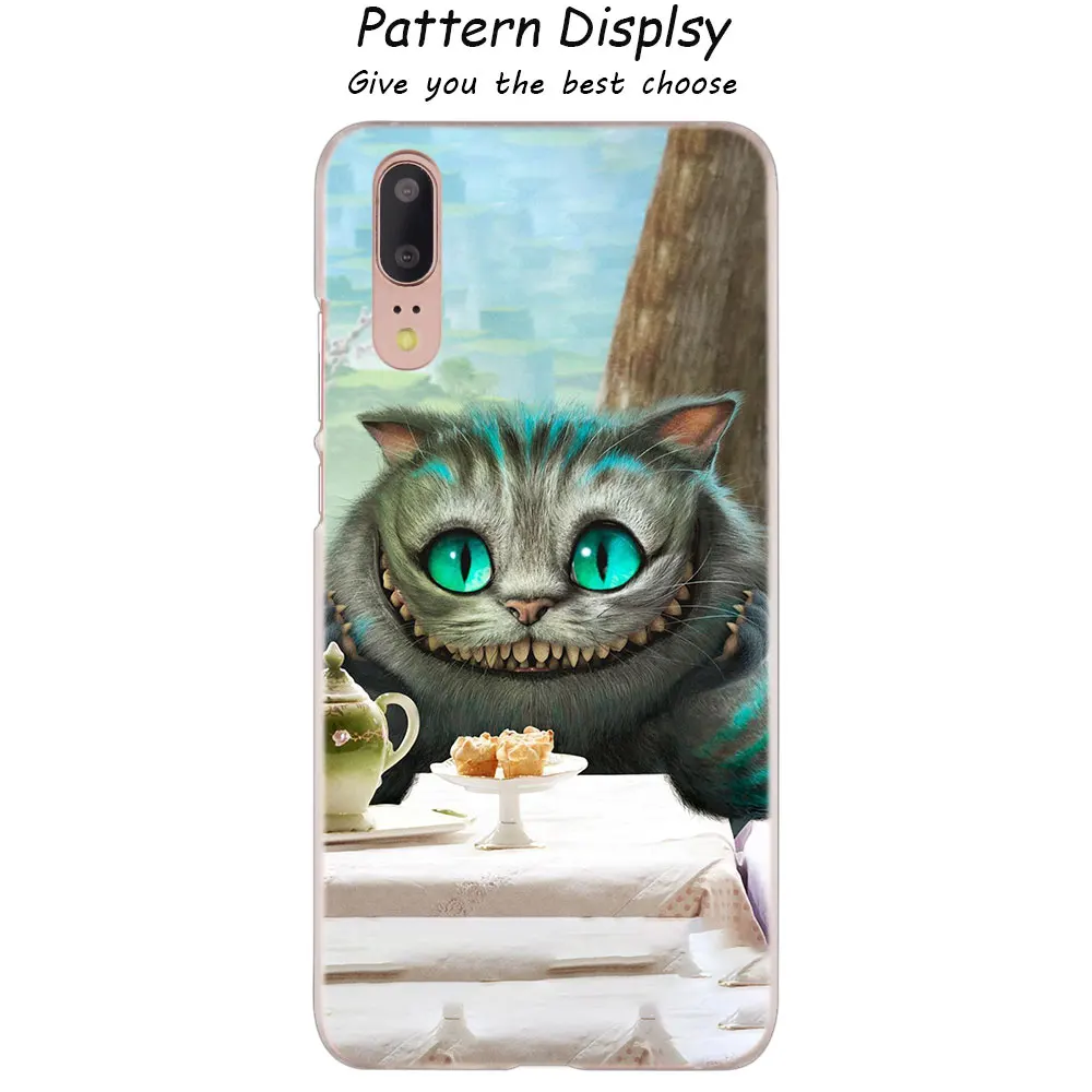 011 MLLSE Алиса в стране чудес Чеширский кот Модный чехол для huawei P30 P20 P10 P9 P8 Lite P30 P20 Pro Mini P Smart Plus - Цвет: 011