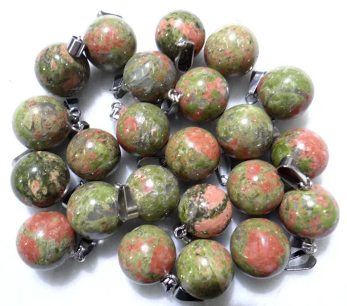 Ожерелье из натуральной искусственной тигровой глаз Опалит унакита Микс ониксов