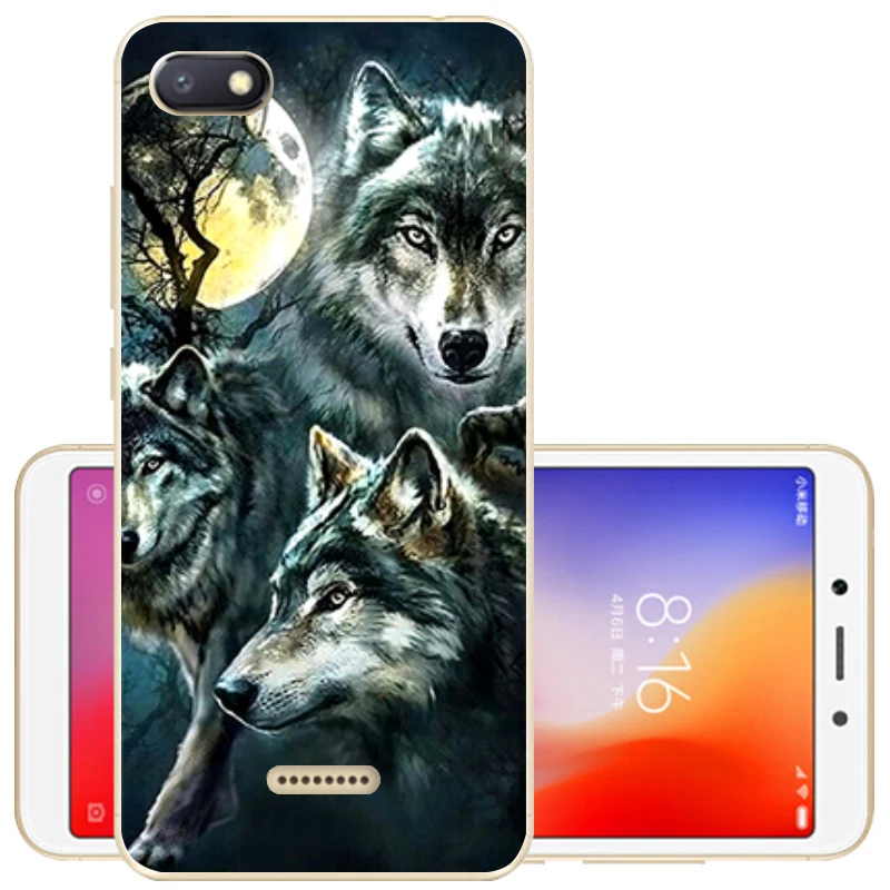 29 Чехол для телефона Xiomi Xiaomi Redmi 6A, силиконовый чехол на заднюю панель для Xiaomi Redmi 6 Redmi6, защитный чехол-бампер, чехлы - Цвет: 29