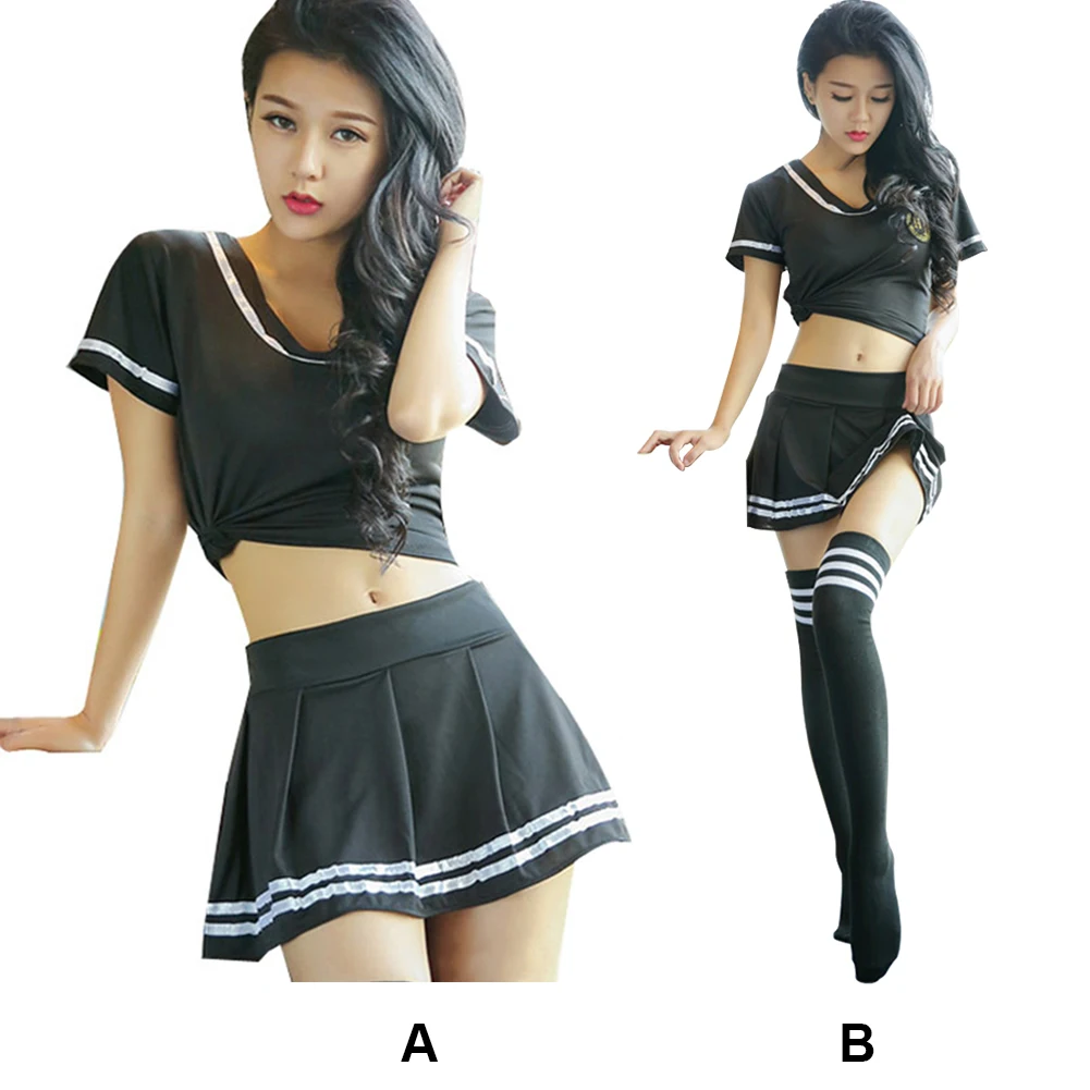 Мини-юбка топы v-образный вырез Dirndl школьный косплей для ночного клуба